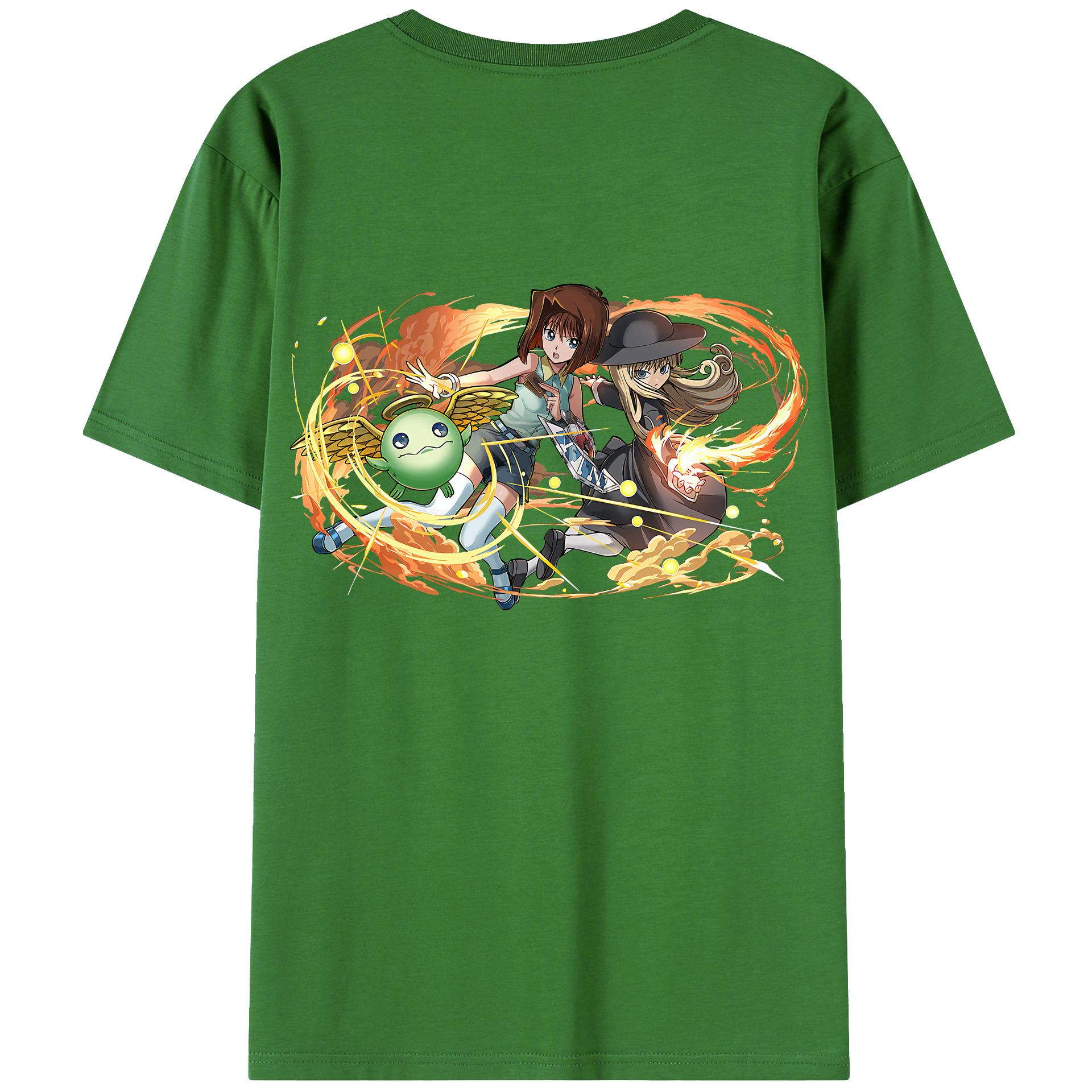 （画像用） 遊☆戯☆王 Yu-Gi-Oh! レディース半袖Tシャツ(バックプリント)